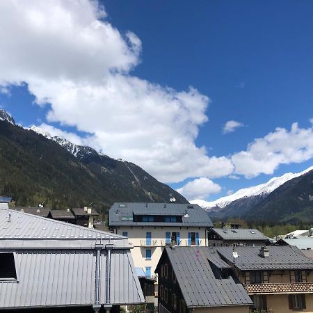 Studio lumineux neuf dans l'hyper centre avec vue Chamonix Extérieur photo